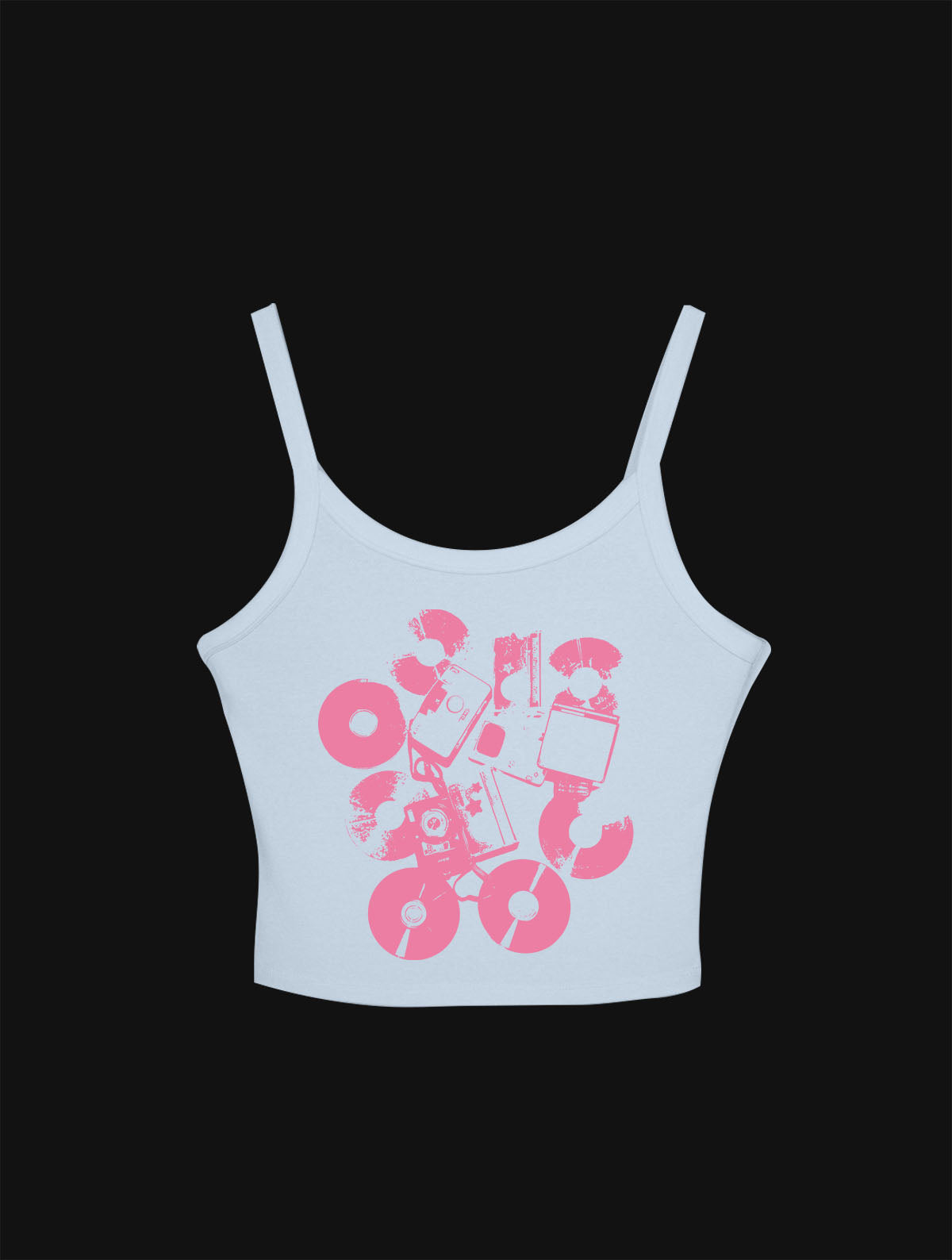 burned feelings tank top