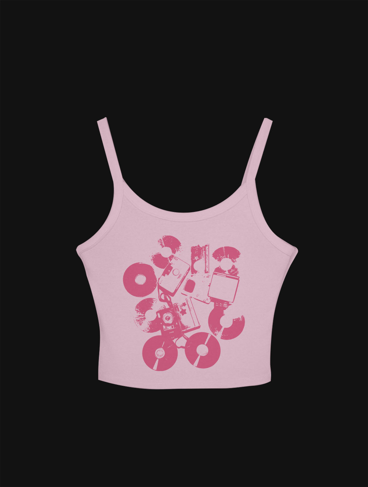 burned feelings tank top
