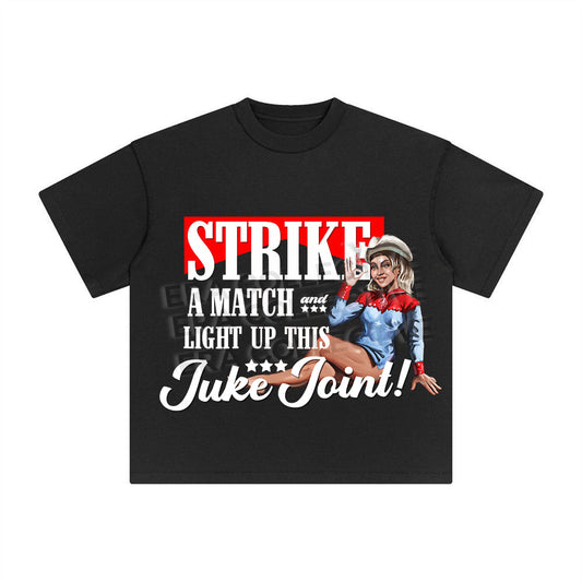 Limited Cowboy Carter “Strike a Match” Graphic Tee