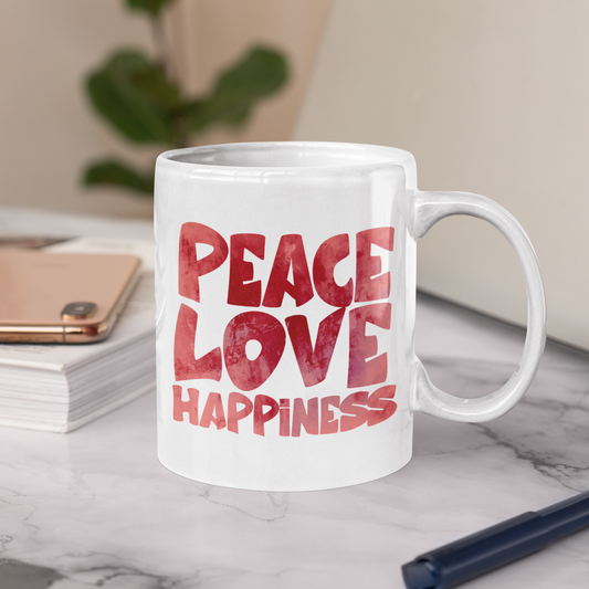 “Peace Love Happiness” Printable Design