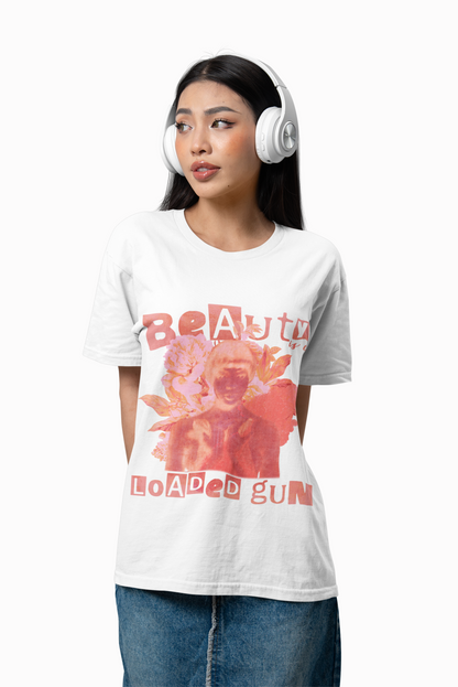 Beauty is a Loaded Gun Graphic Tee