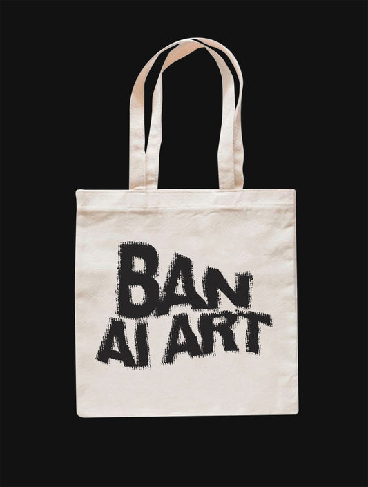 Ban AI Tote Bag